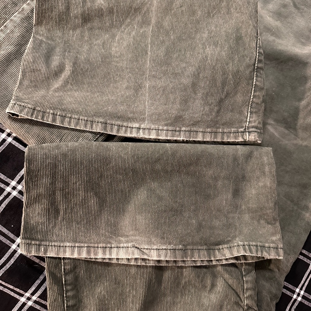 We The Free Olive Green Corduroy Boot Cut Pants - Picture 6 of 8